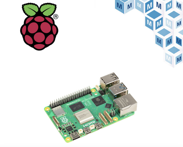 Raspberry Pi 5 Single Board Computer, Now Orderable from Mouser